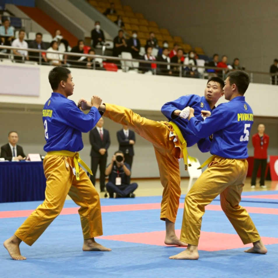 Săn vàng Poomsae ở Chuncheon: Vietnam đánh bài tập thể giữa thánh địa taekwondo